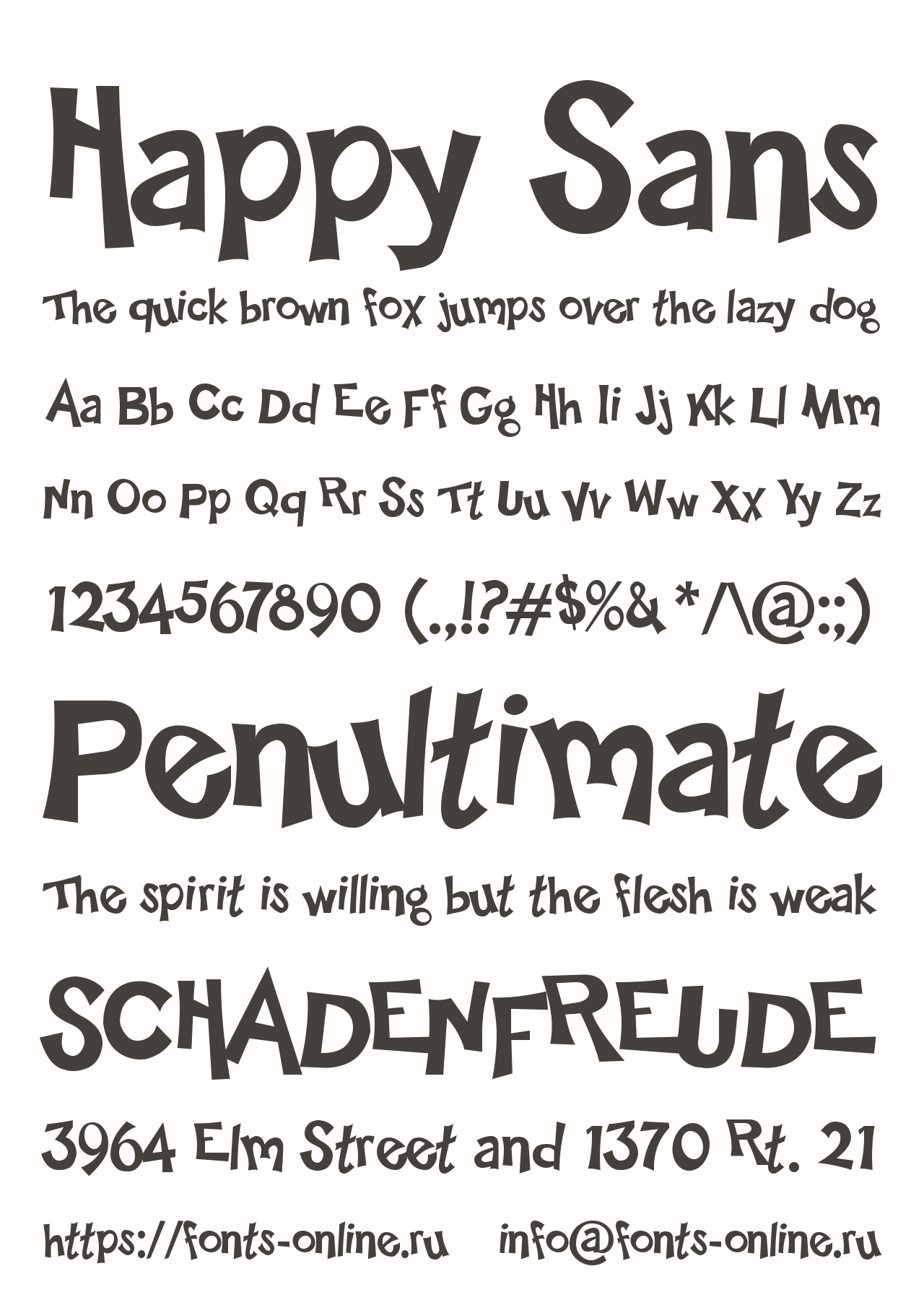 Happy Sans Free Font Download